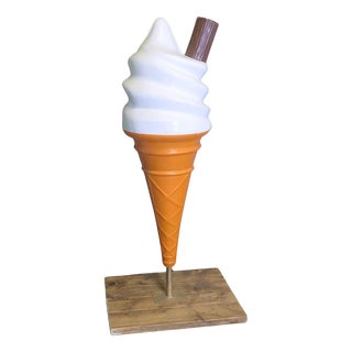 Giant Ice Cream Advertising Sign, 1970 For Sale