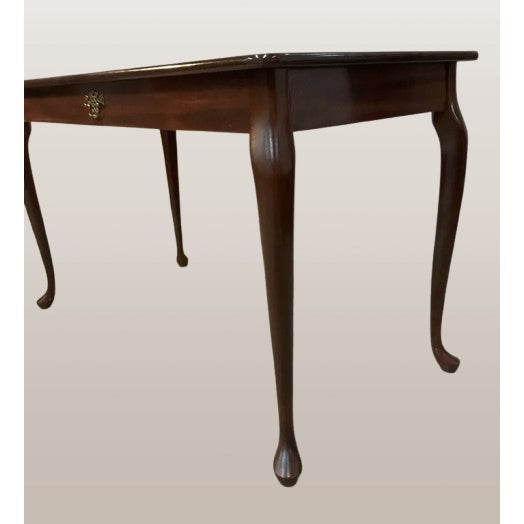 1970s The Dualist Atelier: Grand Partners Office Suite With Matching Queen Anne Writing Desks & Sculptural Mediterranean Carved Chairs For Sale - Image 11 of 13