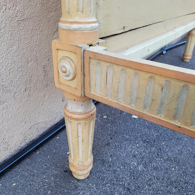 Large Early 19th Century Lacquered Bed For Sale - Image 14 of 17