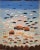 Beautiful hand woven mid century modern flat woven kilim rug depicting an underwater ocean scene. The hand woven piece is...