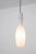 Large 1950s Glass and Brass Suspension Light Attributed to Stilnovo For Sale - Image 10 of 12