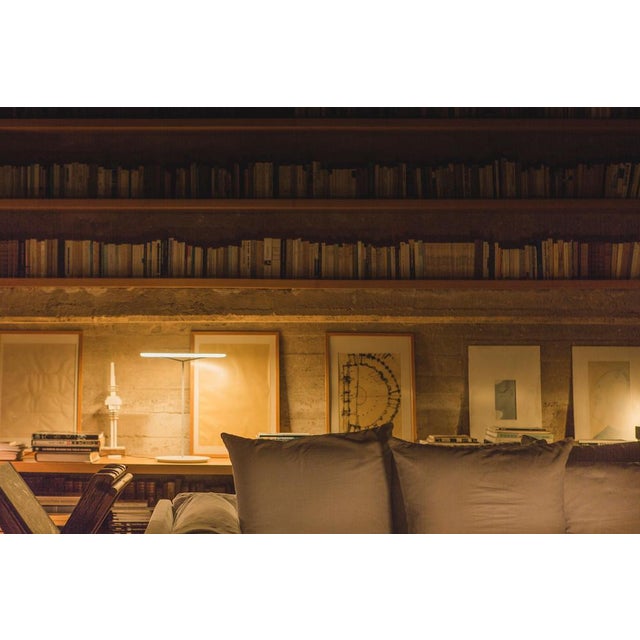 Large Graphite Sin Table Lamp with Shade by Antoni Arola For Sale - Image 14 of 15