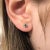 Simple and sweet, these dainty stud earrings provide gorgeous blues that sparkle in the sun. These studs can be worn all...