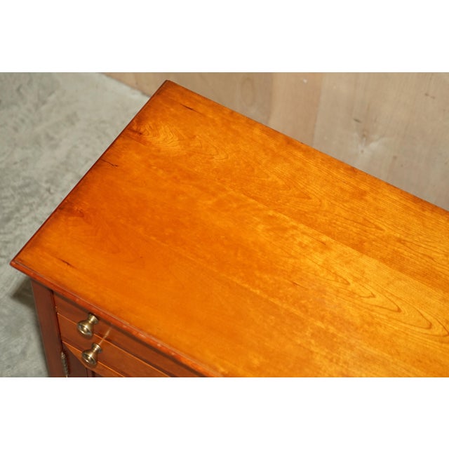 Large Cherrywood Sideboard or Cupboard with 6 Drawers from MultiYork For Sale - Image 9 of 18