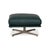 Set of Green Leather Boss Armchair and Ottoman with Manual Function from Flexform For Sale - Image 18 of 18