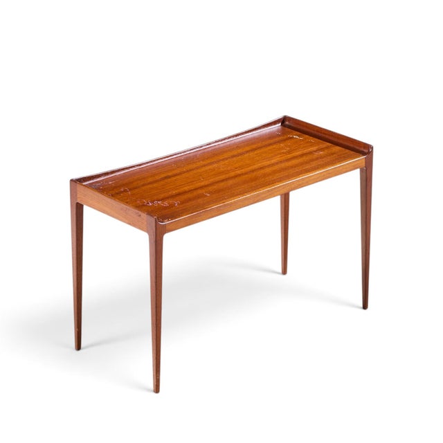 Kurt Østervig for Jason Møbler Mid Century Danish Teak Side End Table For Sale - Image 9 of 10