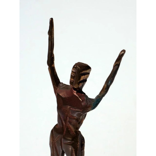 Bronze Sculpture by Mario Rossello, 1970s For Sale - Image 6 of 8