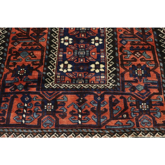 Tribal Antique Azerbaijan Rug - 04'03 X 07'11 For Sale - Image 3 of 9