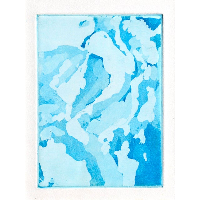 Printmaking Materials Reclining Woman - Figurative Abstract Series (Set of 4) by Patricia A. Pearce For Sale - Image 7 of 10