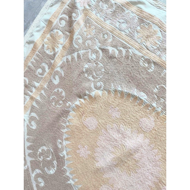 1960s 1970s Suzani Wall Hanging For Sale - Image 5 of 8
