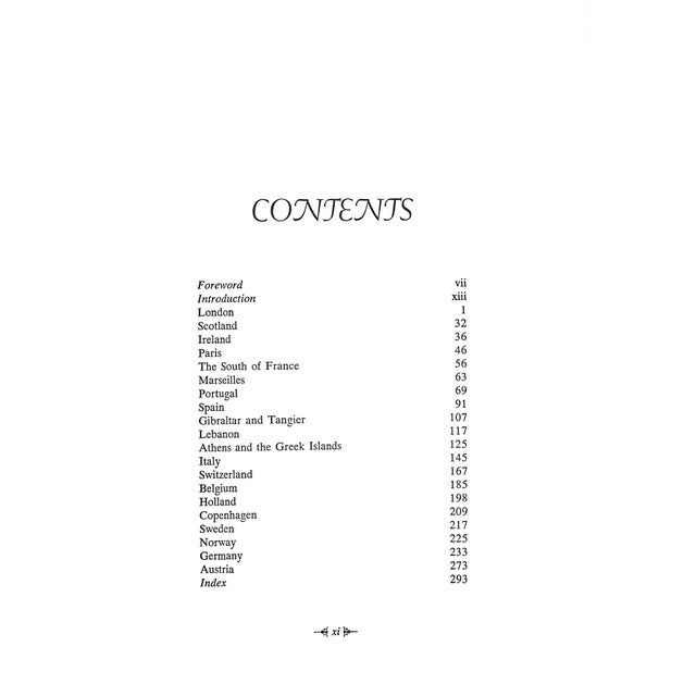 Traditional "The Rich Man's Guide to Europe" 1966 Graves, Charles For Sale - Image 3 of 5