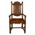 Antique Welsh Carved Oak Eisteddfod Bardic Chair Newmarket Trelawnyd Wales 1901 For Sale - Image 13 of 17