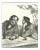 Paul Gavarni, The Conversation, Original Lithograph, 1881 For Sale