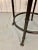 Metal Faux Bamboo Metal Stool For Sale - Image 7 of 11