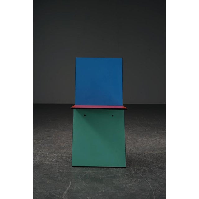 Postmodern Vilbert Side Chair by Verner Panton, 1990s For Sale - Image 9 of 15