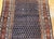 19th Century Persian Kurdish Gallery Rug, Hand-Knotted Wool, Allover Paisley Pattern, Navy & Terracotta, 6' X 15' For Sale - Image 12 of 18