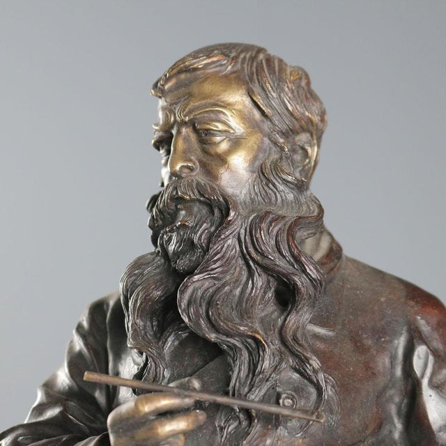 Vincenzo Gemito, The Painter, Bronze For Sale - Image 5 of 12