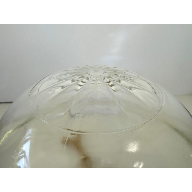 Glass Vintage Nautical-Style Clear Glass Decanter With Rope Accent and Original Stopper For Sale - Image 7 of 8