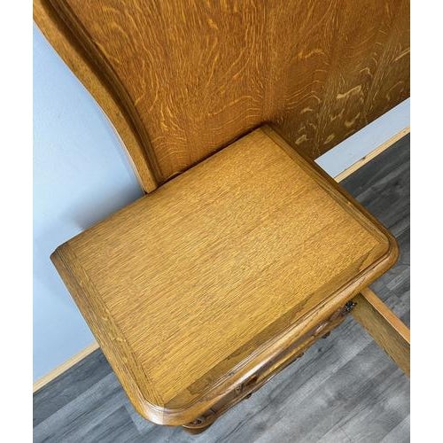 Vintage French Louis Double Bed Frame with Bedside Tables For Sale - Image 12 of 16