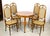 Austrian Art Nouveau Chairs with Table in Bentwood from Thonet, 1915, Set of 5 For Sale - Image 9 of 18
