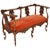 Two-Seat Carved Sofa by Testolini & Salviati, 1870s, in Very Good conditions. Designed before 1890