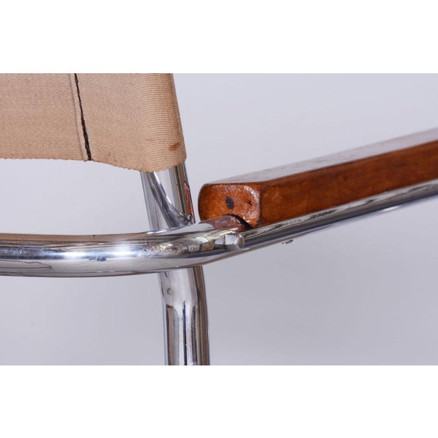 Brown Bauhaus Chairs by Anton Lorenz for Mücke-Melder, 1930s, Set of 2 For Sale - Image 8 of 10