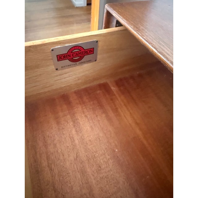 Mid-Century Modern Vintage John Cameron Mid-Century Modern Dresser With Mirror For Sale - Image 3 of 13
