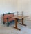 Brown Lou Hodges-Style Oak Desk / Dining Table For Sale - Image 8 of 18
