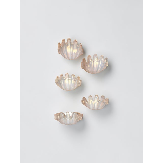 Murano Glass Wall Lamp from Barovier & Toso, Italy, 1940s For Sale - Image 4 of 8