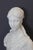 H. F. Iselin, Bust of a Woman, 1873, Carrara Marble For Sale - Image 9 of 17