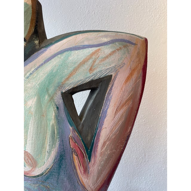 Santa Fe Artist Gretchen Wachs Circa 1990 Sculpture For Sale - Image 4 of 10