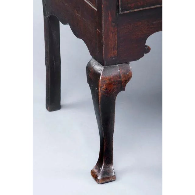 Wood English George II Oak Dresser Base For Sale - Image 7 of 10
