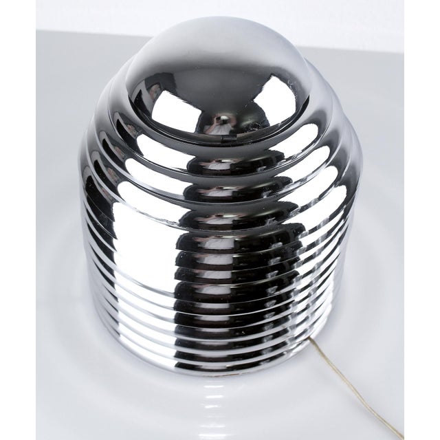 Mid-Century Modern Saturno Chrome Lamp by Kazuo Motozawa for Staff, 1970s For Sale - Image 3 of 11