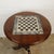 Brown Antique Wooden Chess Table on Wheels, 19th Century For Sale - Image 8 of 14