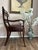 1940s Henredon Acquisitions Regency Style Leather Armchair For Sale - Image 5 of 8