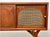 Long + Low Mid Century Modern Walnut and Cane Credenza | Sculptural Kagan Style Wishbone Leg Sideboard, C. 1960's For Sale - Image 9 of 15