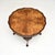 Pie Crust Coffee Table in Figured Walnut, 1920s For Sale - Image 4 of 6