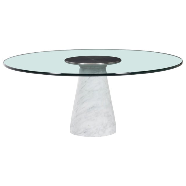 1970s Osvaldo and Valeria Borsani Unique Revolving Occasional Table For Sale - Image 5 of 5