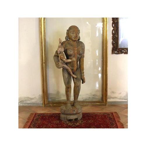 Unknown, Motherhood, Early 1900s, Teak For Sale - Image 16 of 16