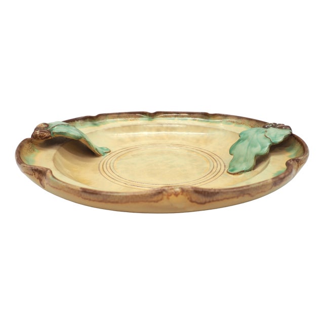 Ceramic Fruit Bowl by Christer Heijl for Töreboda Keramik, Sweden, 1930s For Sale