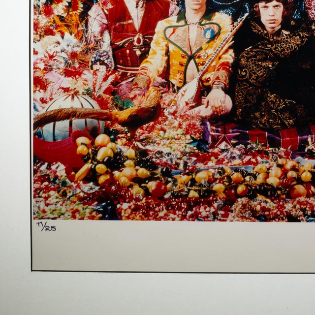 Mid-Century Modern Original Rolling Stones "Their Satanic Majesties Request" Album Cover Limitied Edition Photograph, Michael Copper, 1967 For Sale - Image 3 of 8