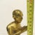 Traditional Mid 20th Century Vintage Gilt Carved Figure of a Praying Monk Thailand Buddah For Sale - Image 3 of 7