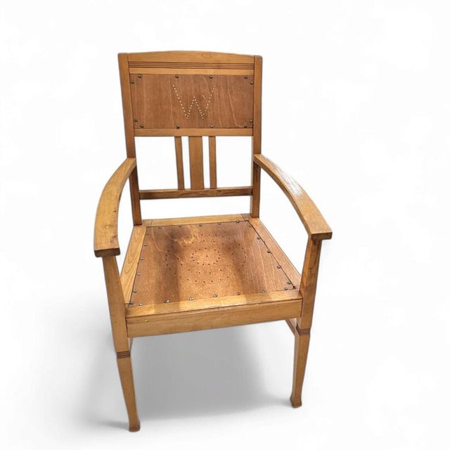 Arts & Crafts Armchair, 1920s For Sale - Image 6 of 6