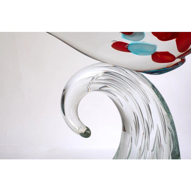 A majestic Murano glass sculpture, a one-of-a-kind work of art. Entirely handcrafted by our master glassmakers in...