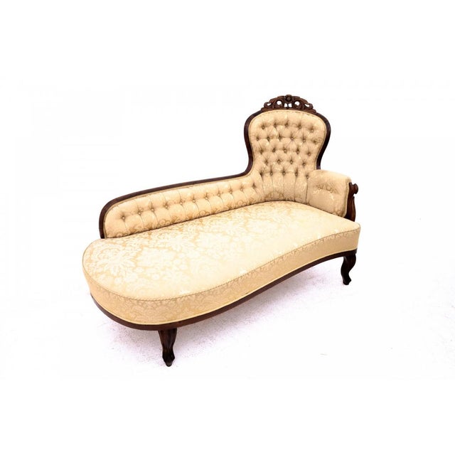 Antique Chaise Lounge, France, 1890 For Sale - Image 3 of 9