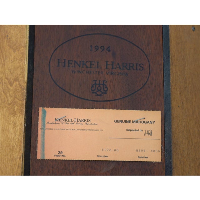 Henkel Harris Mahogany Corner Cabinet For Sale - Image 18 of 18