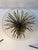 Vintage Hollywood Regency Style Gilt Metal Sheaf of Wheat Side Table For Sale - Image 4 of 5