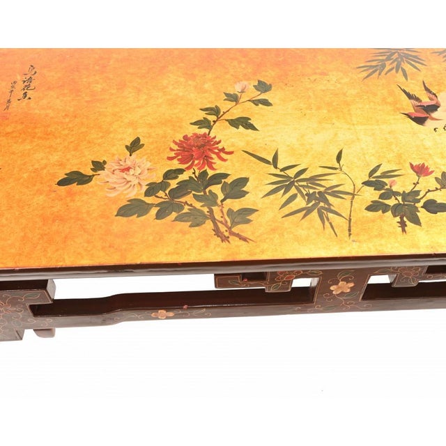 Painted Chinese Console Table For Sale - Image 4 of 12