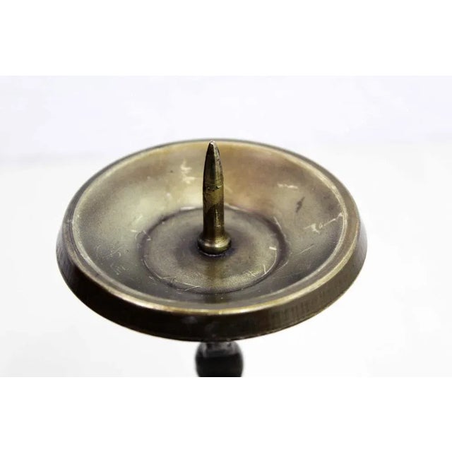 Mid-Century Brutalist Candleholder, 1960s For Sale - Image 10 of 11