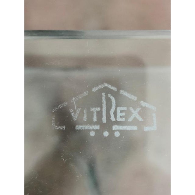 Wood and Glass Coffee Serving Cart attributed to Gio Ponti for Vitrex, Italy, 1940s For Sale - Image 16 of 17